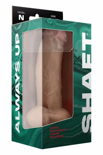 SHAFT Model N 8.5" Liquid Silicone Anatomical System Pine