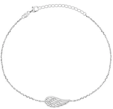 Brilio Silver Brilio Sidabrinis Delicate sidabrinis bracelet with angel wing BRC129W