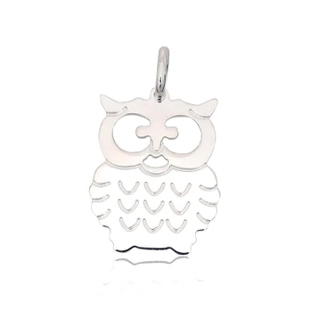 Sidabrinis pakabukas „Owl VII“