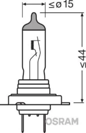 Lemputė, prožektorius ams-OSRAM 62261SBP kaina