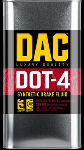 Stabdžių skystis DAC DOT-4, 5L