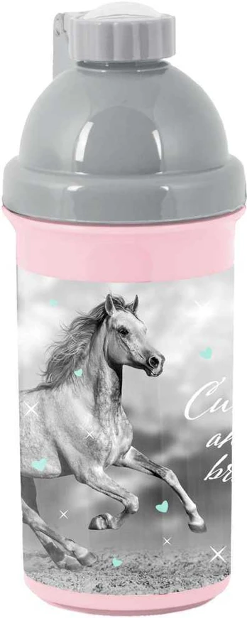 PASO Pilkas Arklys 550 ml Mokyklinė Gertuvė - PP23KO-3021