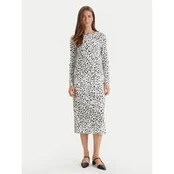 Calvin Klein Kasdieninė suknelė LV044E212G Écru Slim Fit