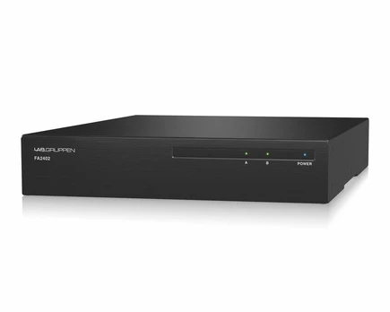 „Lab Gruppen“ FA602 stiprintuvas, 2 x 60 W, 8 Ω / 100 V