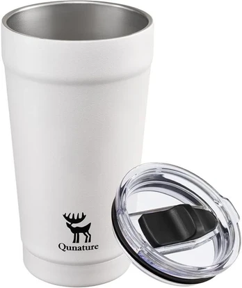 Qunature baltas terminis puodelis 480ml