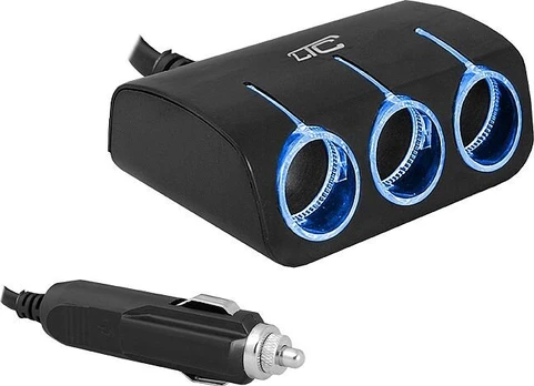Automobilinis adapteris su 3 lizdais, Ltc Lxas6