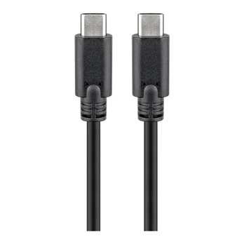 Kabelis USB-C 3.2 Gen1 5 Gbit/s Juodas 2m Goobay
