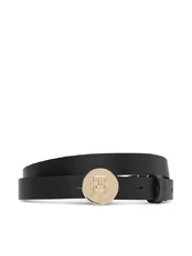 Diržas Tommy Hilfiger Th Penny 2.0 AW0AW19295 Juoda kaina