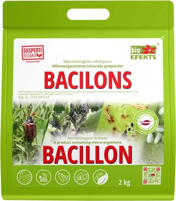 Mikrobiologinės trąšos Bacilons Bioefekts 2kg