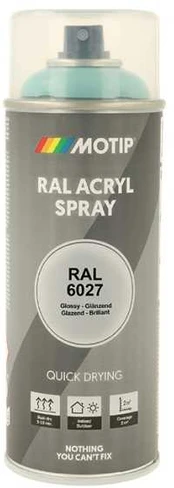 Motip Ral 6027 high gloss light žalias