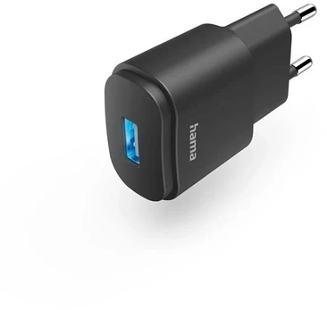 Charger Hama USB 6W, juodas