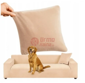 Sofos užvalkalas RH02 190-230 cm smėlio spalvos