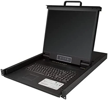 StarTech 8 PORT RACKMOUNT KVM Žaidimų konsolė/FOR SERVER RACK - 48.26 CM