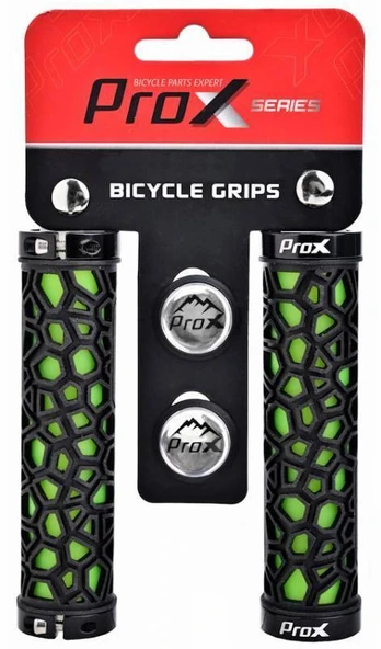 Vairo rankenėlės ProX GP-53 130mm Lock-on žalias-juodas