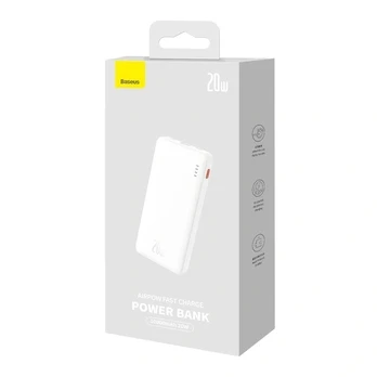 Baseus Airpow 10000mAh 20W powerbank (white)