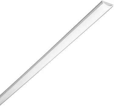 LED lankstus paviršinis aliuminio profilis su dangteliu CAMELOT, sidabro sp., 2m