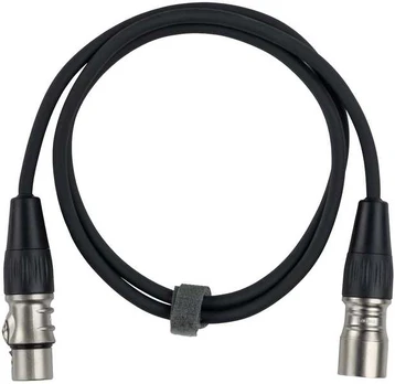 Fuj:tech XLR uros – XLR naaras mikrofonikaapeli, 10 m, musta