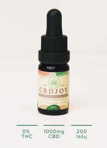 10% CBD aliejus