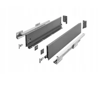 Drawer system AXISPRO 300mm anthracite - medium size H116 kaina