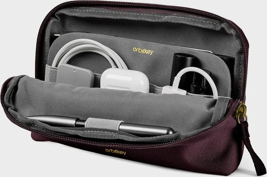 Orbitkey - Desk Pouch - Plum