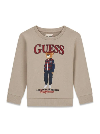 Guess Džemperis N6BQ03 K6112 Smėlio Regular Fit