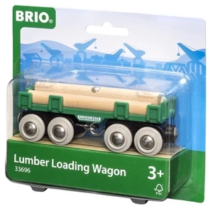 Priedas Brio Lumber Loading Wagon 33696, žalia