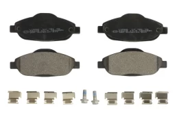 BRECK 24660 00 701 00 Brake pad set kaina