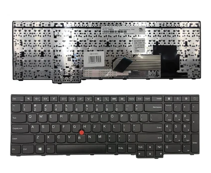Klaviatūra Lenovo: ThinkPad E550 E555 su rėmeliu ir valdymo tašku