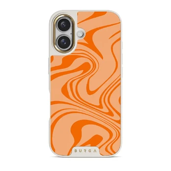 High Vibrations - Color Swirl iPhone 16 Case, Elite Light (MagSafe) / Gold