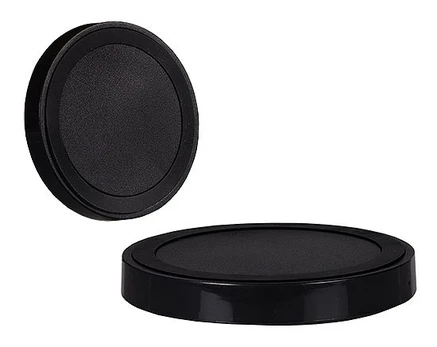 Oem Wireless Induction Charger QI Universal - ROUND Type 01 Juodas (min. 2A)