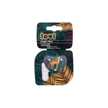 LOVI Soother Clip Jungle Vibes, 1pc