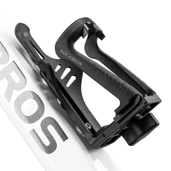 Rockbros 2-3D Adjustable Bottle Holder for Bikes and Motorcycles - Juodas