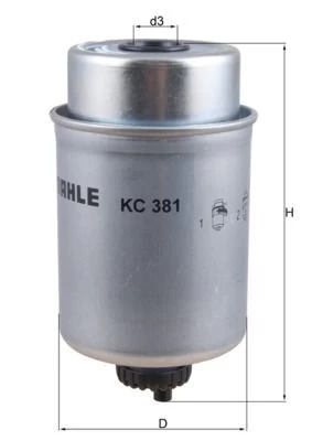 Kuro filtras KNECHT KC 381