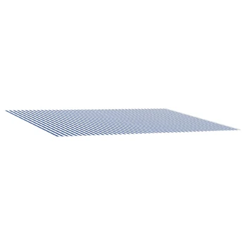 Markizės pakaitinis audinys Mėlyna ir balta 500 × 300 cm