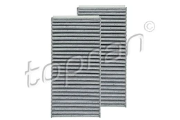 Filtrų rinkinys, kabinos oras TOPRAN 502 783 kaina