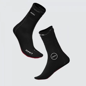 Plaukimo kojinės Zone 3 Heat-Tech Warmth, juodos, L