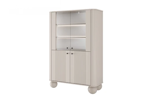 Vitrine Vesper - Cashmere / Black Handles