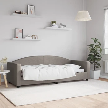 Sofa, taupe spalvos, 80x200cm, audinys