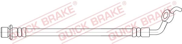 Stabdžių žarnelė QUICK BRAKE 58.008
