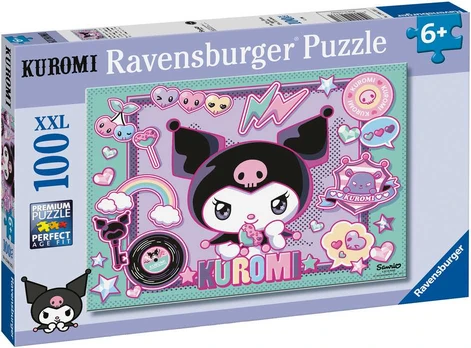 Dėlionė Ravensburger Puzzle 100 Pieces: Hello Kitty Kuromi