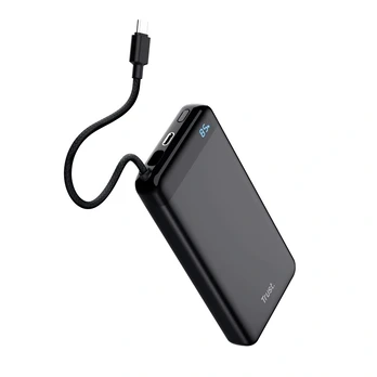 TRUST Powerbanka Avala, 20000 mAh, 1xUSB-C + 2xUSB, juoda