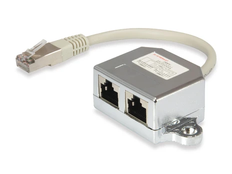 Equip Equip Splitter C5 1xRJ45 2xRJ45 St / BU 0,15m