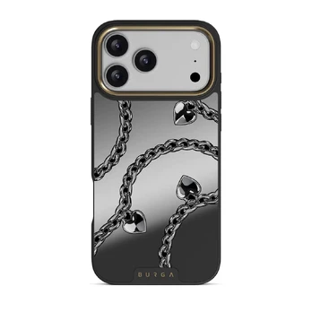 Cold Heart - iPhone 17 Pro Max Case, Elite Mirror Light (MagSafe) / Gold