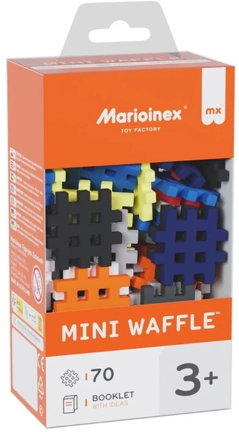 Marioinex *****Klocki waffle mini 70szt wzór 3 09034