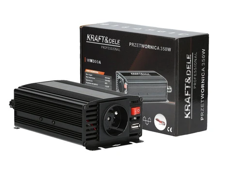 Įtampos keitiklis Kraft&Dele KD1250, 350/700W, 12V