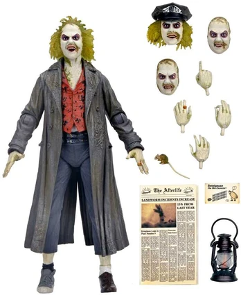 Neca Beetlejuice 1988 Ultimate Beetlejuice: Tour Guide The Bio-Exorcist figure 18cm