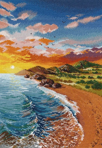 Cross-stitch kit "Sunset Harmony" S1501