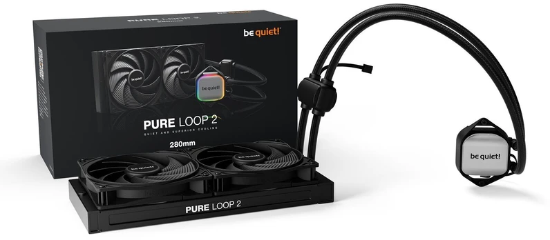 Be Quiet! Vandens aušinimas tyliai! Pure Loop 2 280 mm (BW018)