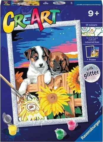 Ravensburger CreArt: šunys
