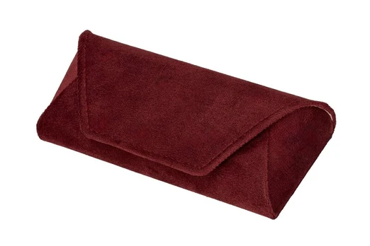 Akinių dėklas VelvetCase, raudonas